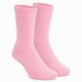 Pink Calf Length Pure Cotton Socks 4 Pairs