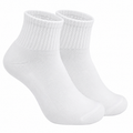 White Ankle Length Pure Cotton Socks 4 Pairs
