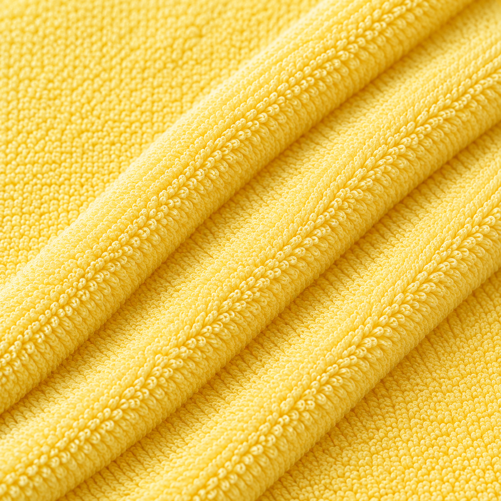Terry Cotton Ankle Length Yellow Socks