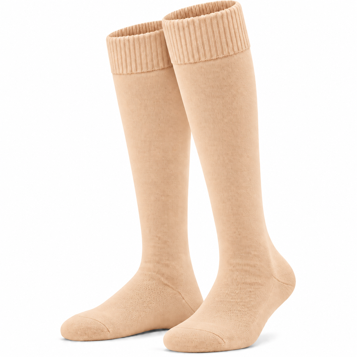 Terry Cotton Knee Length Skin Long Socks
