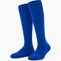 Terry Cotton Knee Length Blue Long Socks