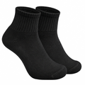 Black Ankle Length Pure Cotton Socks 4 Pairs