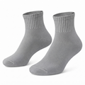 Terry Cotton Ankle Length Grey Socks