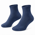 Terry Cotton Ankle Length Navy Blue Socks