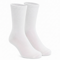 White Calf Length Pure Cotton Socks 4 Pairs
