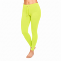 Neon Ankle Cotton Leggings With Drawstring